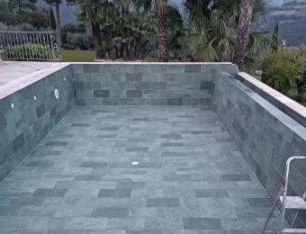 Réalisation de rénovation de piscine